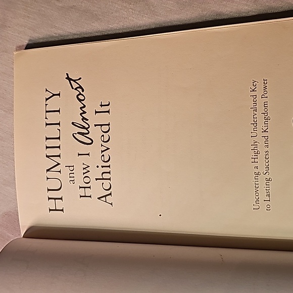 Humility and how I almost achieved it book - Picture 3 of 3